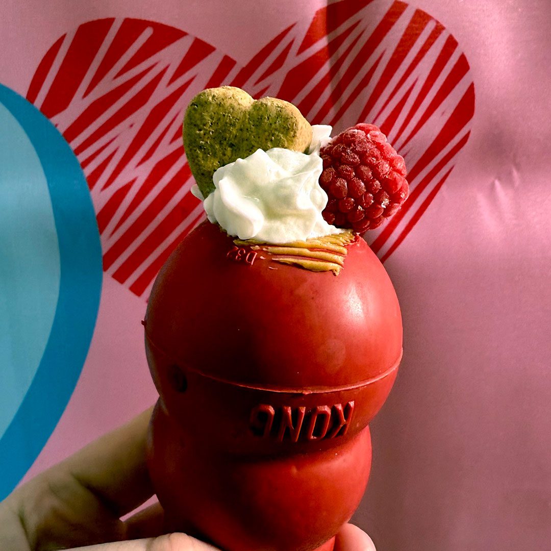 Valentine's Day themed Kong